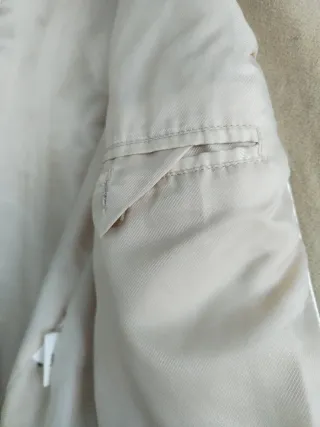 Abrigo ADAGIO lana beige