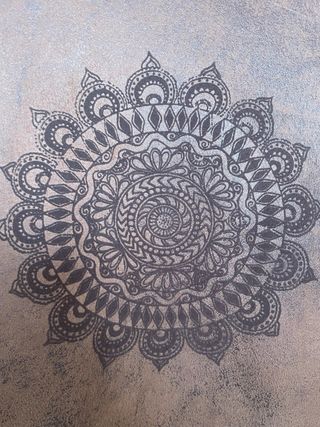 Chaqueta Desigual Marrón con Mandala