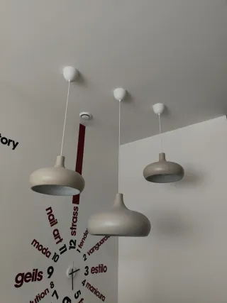 Lámparas colgantes beige Ikea VÄXJÖ