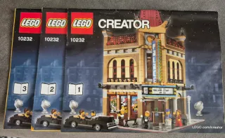 Lego 10232 Palace Cinema completo con scatola