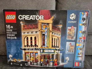 Lego 10232 Palace Cinema completo con scatola