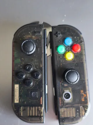 Joy-Cons Nintendo Switch Transparentes