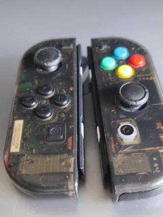 Joy-Cons Nintendo Switch Transparentes