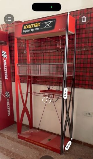 Expositor Scalextric digital system