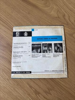 Disco Vinilo 45PM Rafael canta la navidad