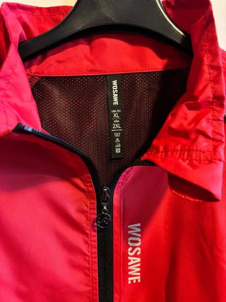 Giacca Antivento Ciclismo ROSSA