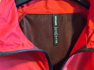 Giacca Antivento Ciclismo ROSSA