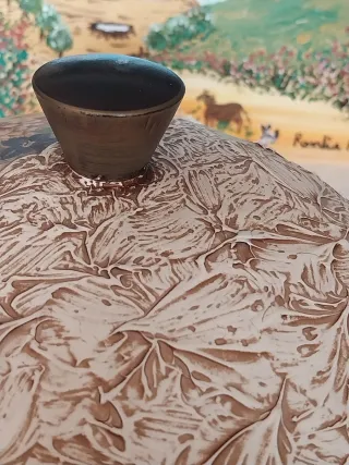 Ciotola ceramica con coperchio Via Veneto