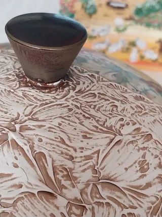 Ciotola ceramica con coperchio Via Veneto