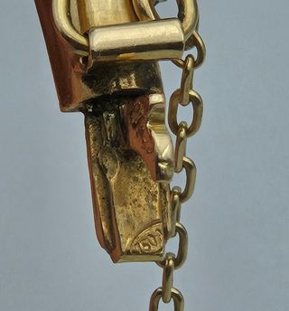 Pulsera Rígida de Oro 18K, Caña, 9,06gr