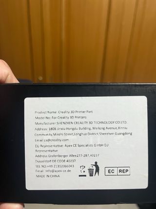 Pantalla Creality Impresora 3D