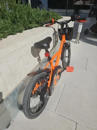 Bicicleta Btwin Robot 500 16 Naranja