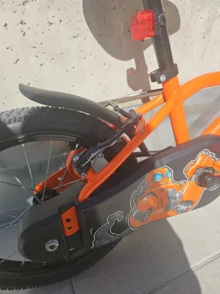 Bicicleta Btwin Robot 500 16 Naranja