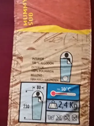 Sacos de dormir adultos y niños camping