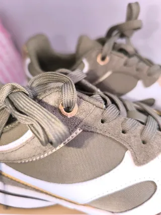 Zapatillas Michael Kors Talla 39 Verde/Dorado