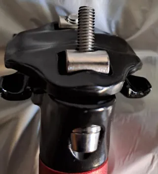 Tija sillín bicicleta 27,2x400mm aluminio