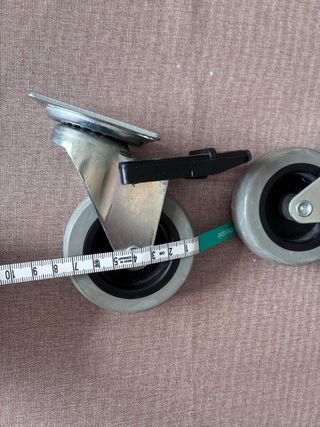 Ruedas para muebles con freno