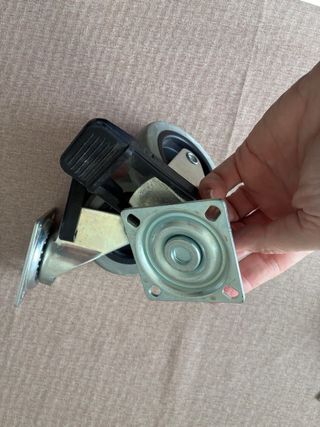 Ruedas para muebles con freno