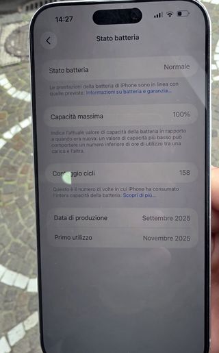 iPhone 17 Pro Max Grigio 512 GB