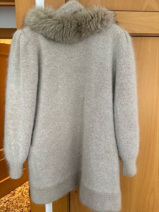 Abrigo/Cardigan largo elegante Shine