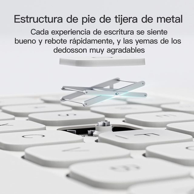 HOU Funda Teclado para iPad Mini 6/Mini 7 gen 2021