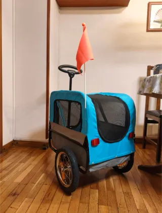 Remolque para perro bicicleta
