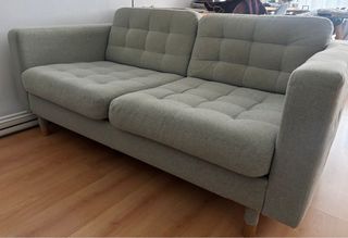 Sofá Ikea Landskrona dos plazas  + reposapiés