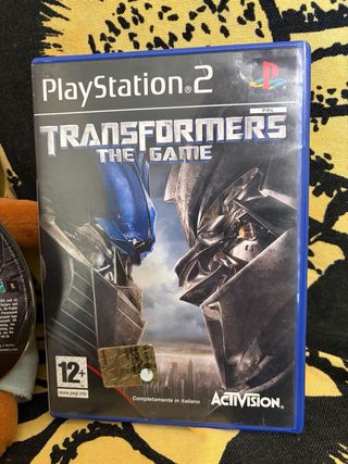 Transformers The Game PS2 Pal Ita