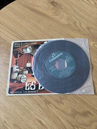 Disco vinilo Los bravos 18cm 45rpm