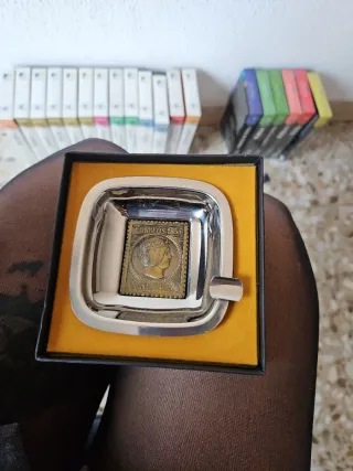 Cenicero Deginox con Sello Antiguo