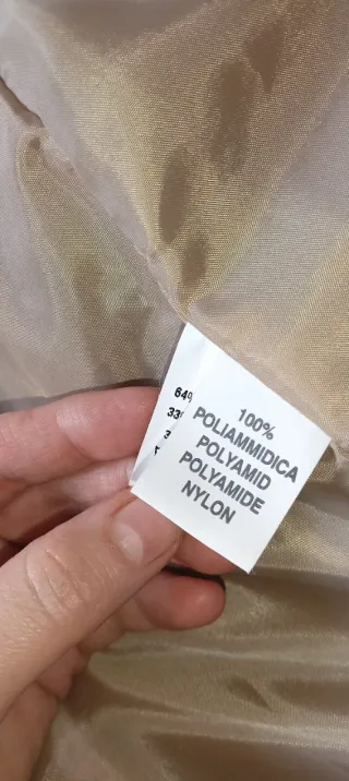 Cappotto doppiopetto color cammello