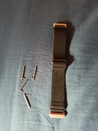 Correa Nylon Redmi Watch 3 Lite/Active Negra