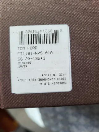 Gafas Tom Ford Unisex Tortoise.