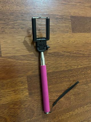 Monopiede selfie rosa con laccetto