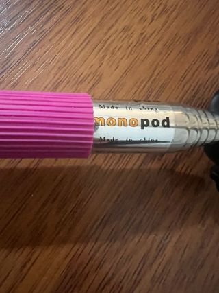 Monopiede selfie rosa con laccetto