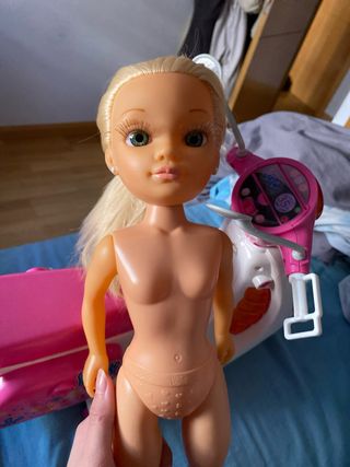 Nancy Muñeca con Moto Rosa