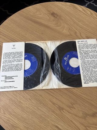 Disco vinilo Una nueva luz 45rpm 18 cm