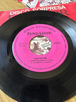 Discos vinilos sorpresa