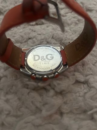 Reloj Dolce & Gabbana Negro Naranja sin uso