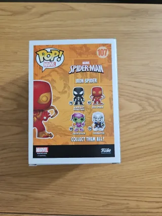 Funko Pop! Iron Spider 107 Marvel