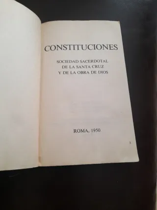 Libro Los estatutos secretos de Opus Dei