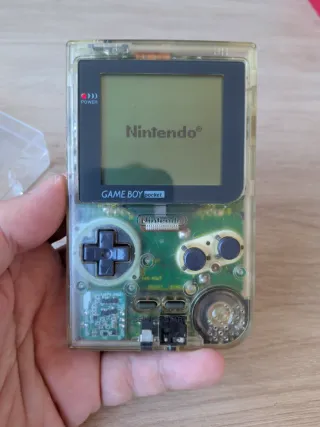 Game Boy Pocket Trasparente + Scatola