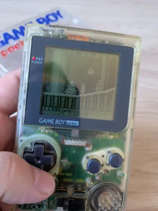 Game Boy Pocket Trasparente + Scatola