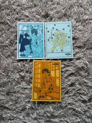 Merchandising anime + cartoline