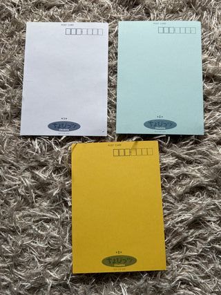 Merchandising anime + cartoline