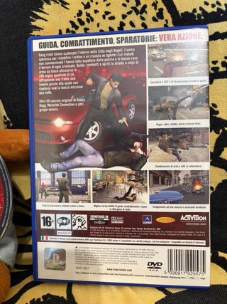 True Crime: Streets of LA PS2 Pal Ita