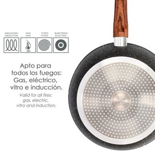 Juego de sartenes antiadherente, 3 unid 20/24/28cm