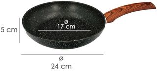 Juego de sartenes antiadherente, 3 unid 20/24/28cm