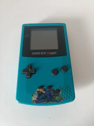 Nintendo Game Boy Color verde bluastro