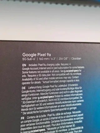 256GB | PIXEL 9A SIN ABRIR + FUNDA